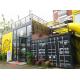 Modular Shipping Container Restaurant , Multistory Storage Container Restaurant