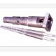 Nitriding Treatment Conical Twin Screw Barrel Double Hole Screw Cylinders
