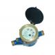 Liquid Seal Multi Jet Water Meter Residential Grey Iron Housing Wide Range