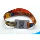 custom best quality festival woven fabric wristband for events