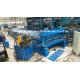 Metal Roofing Tile Roll Forming Machine With Adjustable Feeding Table And Precutter