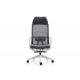 55mm Nylon Castor Mesh Swivel Office Chair High Back Executive Chair 12.4KG