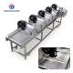 350KG 380V Vegetable drain air drying machine complete set of equipment for fruit and vegetable air drying parallel air