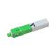 Customized Drop Cable Sc Apc Connector Green Low IL  Convenient For Field Installation