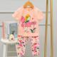 Flower Spring Children'S Summer Pyjamas Breathable Pure Cotton Pajama Set