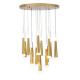 Staircase LED Multi Light Pendant Light Decorative For Dining Kitchen Stair