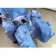 Surgical Laparoscopy Drape , Sterile Disposable Patient Drapes With ETO Blue Color