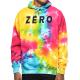 Winter Personalized Tie Dyed Oversized Drawstring Hoodie