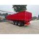 50cbm 80 Tons Tractor Side Dump Semi Trailer 3 Axles Side Tipper Semi Truck Trailer