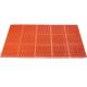 Anti- Slip Rubber Floor Mat With Interlocking Part Commercial Grade Grease Resistant Non-Slip Recycle Floor Mats