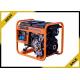 Economical 5 Kw Gasoline Electric Generator Orange Color Continuous Stable Running