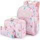 3 In 1 Lightweight Kids School Backpack Unicon Cartoon Sublimation Primary Book Bags