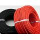 200m 6mm² Solar PV Cable DC rated Black 60Amp 1500V