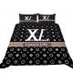 Luxury Fashion Design Nondisposable Microfiber Quilt Cover Set with Pillowcases
