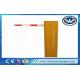 2Mm Cold Rolled Steel Sheet Traffic Barrier Gate 80*45 Swing Out Straight Arm