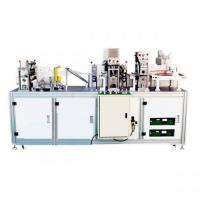 High Productivity Disposable Mask Making Machine , Medical Face Mask Machine