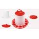Plastic Manual Chicken Poultry Feeders For Broiler Layer Breeder
