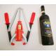 Home Brew Wine Bottle Hand Corker , Metal And Plastic Hand Held Wine Corker 