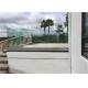 Terrace Frameless Glass Balustrade System With Aluminum U Base Channel
