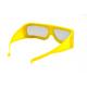 Big Size Linear Polarized 3D Glasses , Movie Theater 3D Glasses