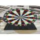 Commercial Inflatable Sports Games Inflatable Football Dart Board 0.55mm Pvc Tarpaulin