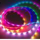 Addressable 5m 30LEDs/m DC5V WS2813 RGB led pixel strip,waterproof by silicon coating;IP65,with 30pixels/M;WHITE PCB