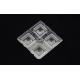 PMMA Led Collimator Lens , 4 in 1 Led Optical Lens For SMD 5050 Led Lamp