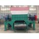 Two Shaft Car Tire Recycling Plant Waste Tyre Recycling Mchine Custom Color