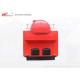 Red Coal Hot Water Boiler 80000*2700*3550mm Environmental Friendly