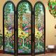 Inside Catholic Stained Glass Screen Partitions 3mm-12mm Thickness