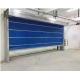 Factory Fireproof PVC Rolling Shutter Door 4.8m/Min 490PA Fireproof Roller Shutters