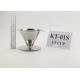 Reusable Stainless Steel Paperless Coffee Dripper With Cup Stand , Eco -