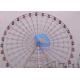 Safety Amusement Park Ferris Wheel Customize Size With Higher Strength