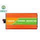 Orange High Frequency Pure Sine Wave Inverter 12V 220V 1000W With Dual AC Outlets