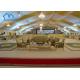Marquee Party Tent Satin Fabric Ceiling Roof Lining For Wedding Event On Sale