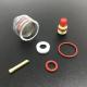 WP9/20 2.4mm TIG Welding Torch Stubby Gas Lens Glass Kit for Wp17/18/26 Tig Torch 2kg