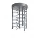Rotary Durable Security Turnstile Stainless Steel With Fingerprint / QR Code Scan
