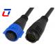 18 Pin Circular Waterproof Data Connector M19 Push Pull Cable To Cable