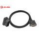 J1962 Right Angle OBD 2 OBD2 16 Pin to RS232 DB9 Connector Cable