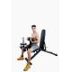 Dumbbell Bodybuilding Fitness Exercise Bench PU Leather Cushion