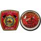 4x4 Inch Fire Department Patches