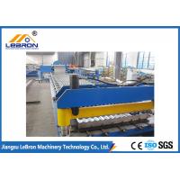 1250mm 5.5KW Mitsubishi PLC Corrugated Sheet Making Machine