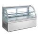 Anticorrosive Pastry Table Top Cake Display Chiller Practical Glass Material