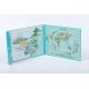 Earth Map Magnetic Jigsaw Puzzle Board Personalised For 3 Years Old