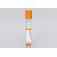 1mL To 20mL Venous Blood Sample Collection Vials Orange Top Blood Collection Tube