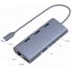 Smart Phone 7 In 1 Multiple USB C HUB For SD TF Card Reader