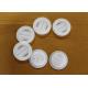 PE Food Grade Small Plastic One Way Valve For Ground Coffee Packaging