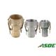 Aluminum Camlock Hose Fittings , Stainless Steel Type D Camlock Fitting