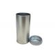 Metal Canister Tea Tin Box Custom Height Diameter 65mm With Plain Print