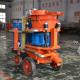 Orange Concrete Spray Gunite Shotcrete Machine Operating Air Pressure 0.2-0.4MPa